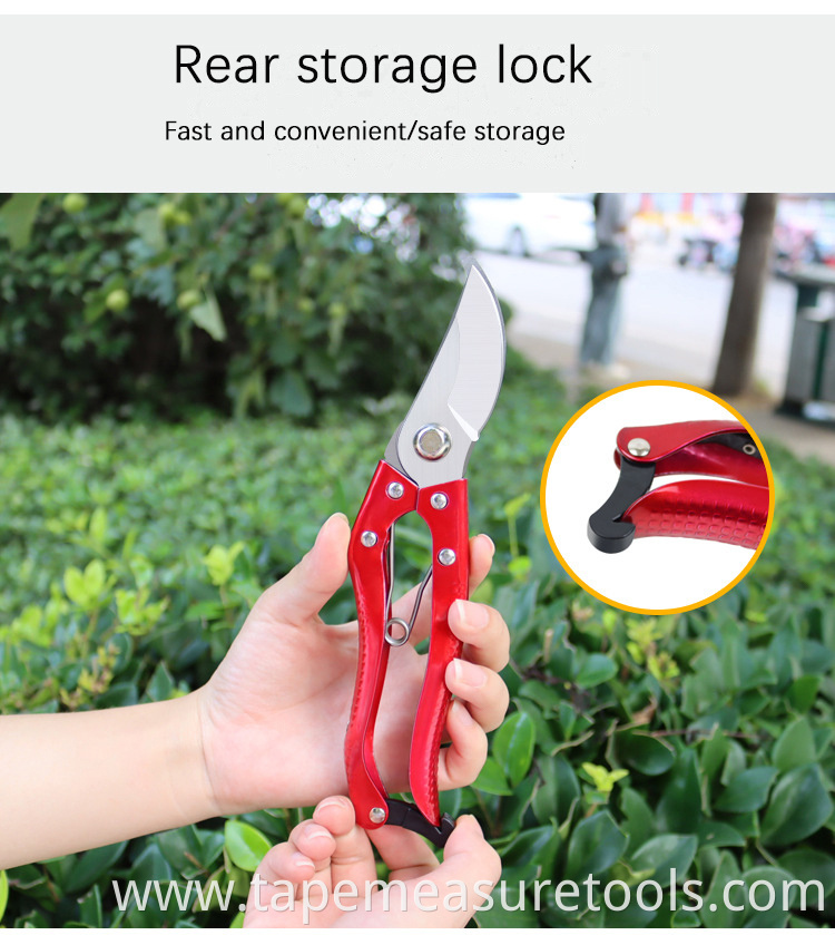 Factory custom garden tools pruning shears fruit tree shears